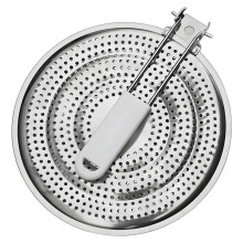 Stove Heat Diffuser Electric and Gas Stoves, Even Heat Plate, Wear-Resistant Simmer Adapter, User-Friendly Kitchen