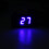 Super Slim Motorcycle Temp Gauge DC12V LCD Display 0-120 Range 3