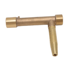 Messing-Schnellventil-Schlüssel für Wasserzufuhr G1in G3/4 486g