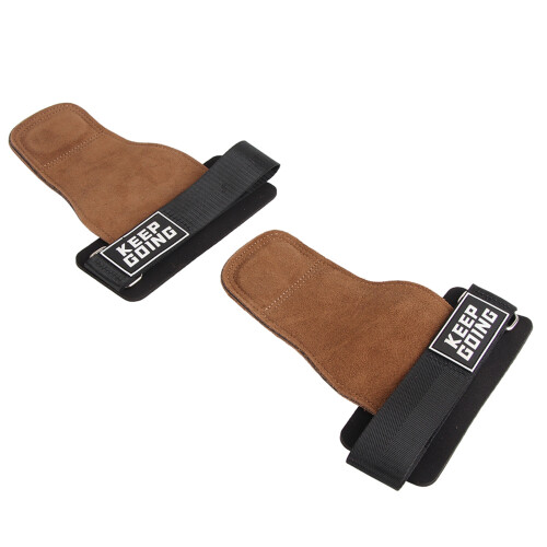 2 Pcs Thickened Leather Pull Up Hand Grips for Horizontal Bar Gymnastics 2