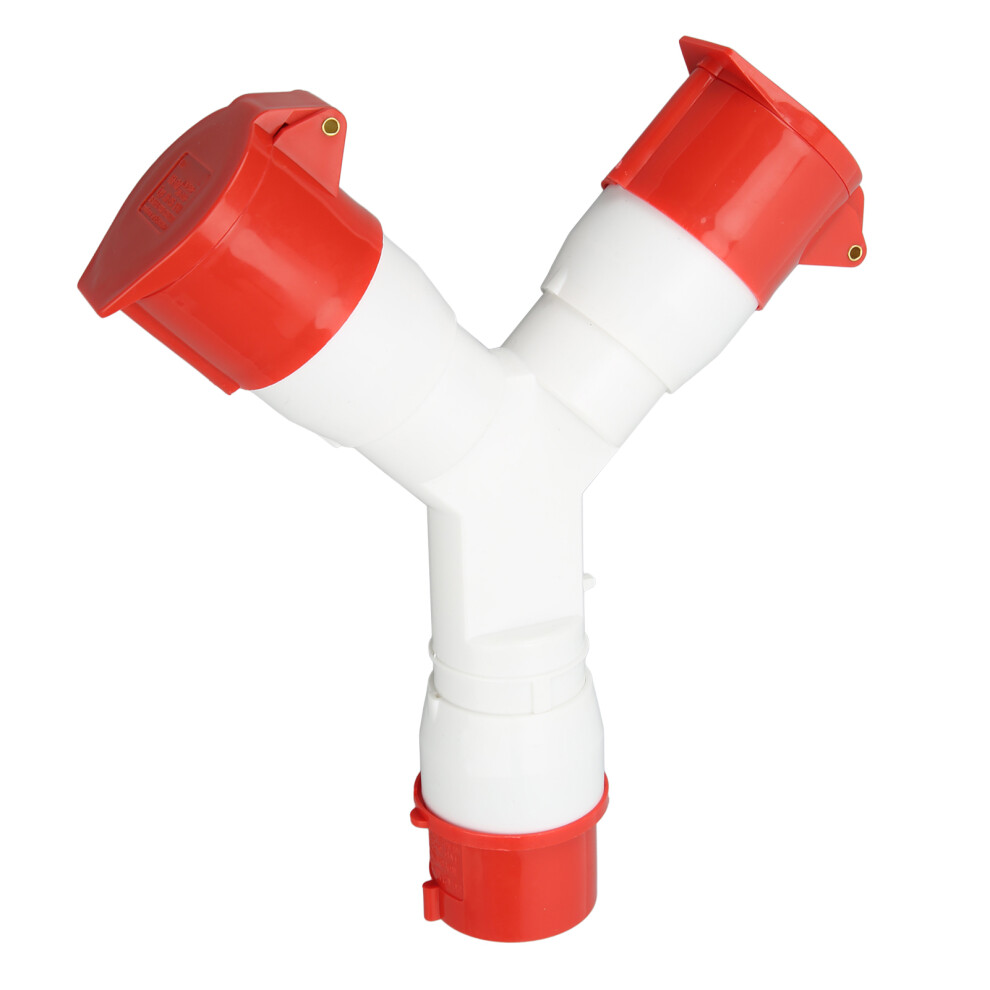 Heavy Duty 3 Way Industrial Plug 380Â415V 16A 5 Core Ip44 Socket 9391354925165