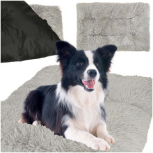 Hundebettmatte XXL grau 110x75cm