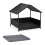 Outdoor Dog Bed with Canopy for Small & Medium Breeds 4