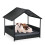Outdoor Dog Bed with Canopy for Small & Medium Breeds 9