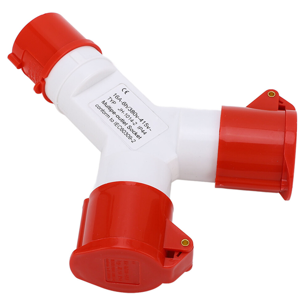 Industrial Pa66 Insulated Y Plug 2 Out Waterproof 380Â415V 16A 9441354928038