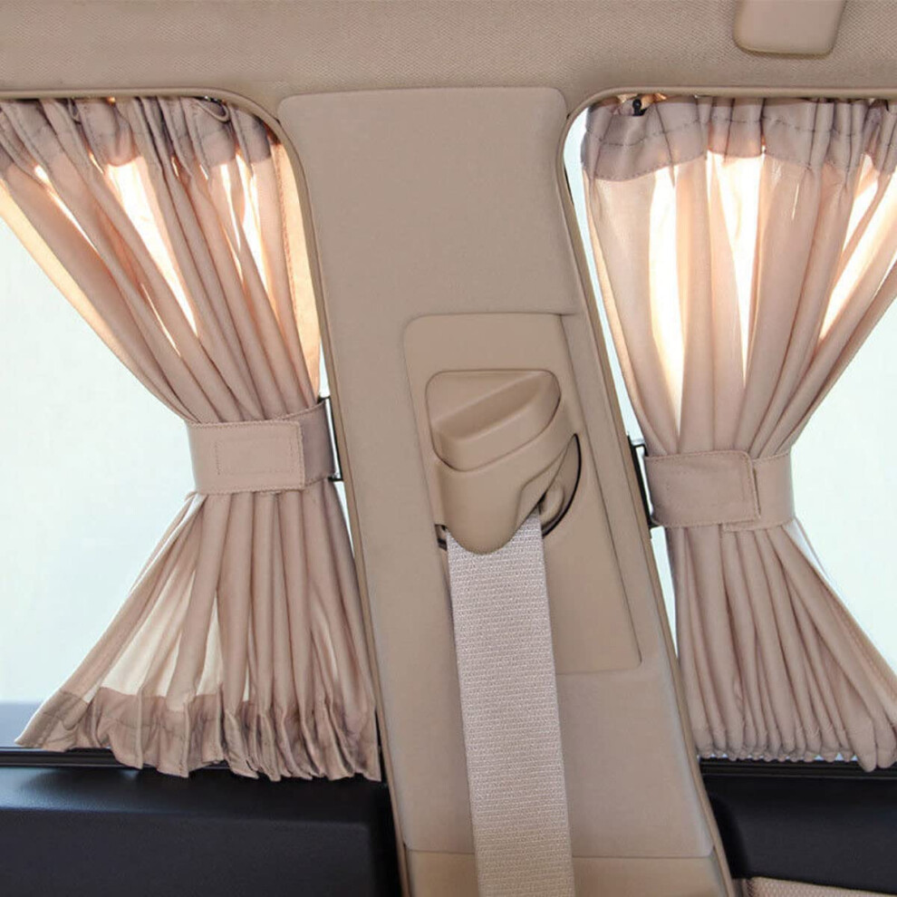 Car Curtains Window Shades 2 Pack Vip Casement Sunshade Visor Anti Uv For Car Van Suv 50 X 39 Cm Light 9354506530549