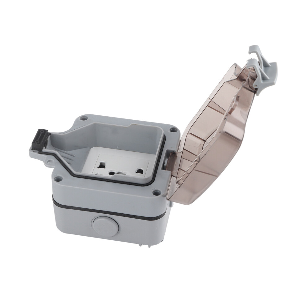 Waterproof Ip66 Pc Outdoor Socket Outlet 5 Hole Power Receptacle 7891354931309