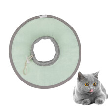 Cats Collar Inflatable Medical Collar For Cats Soft Elizabethan Style Recovery Adjustable Size XS-XXL Lightweight TPU