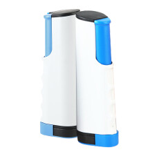 Tragbares graublaues Tischtennisnetzset für 66,9 Zoll breite Tische