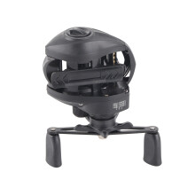 Wassertröpfchen Angelrolle Nylondraht Explosionssicher Schwarz 260g Linkshand