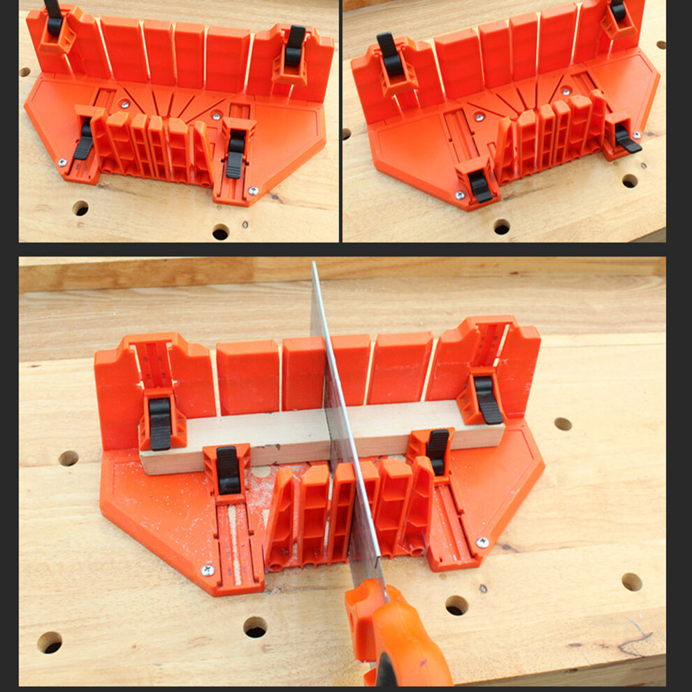 Heavy-Duty Abs Miter Saw Storage Box 22.5/45/90 Clamping Type 7891354936427