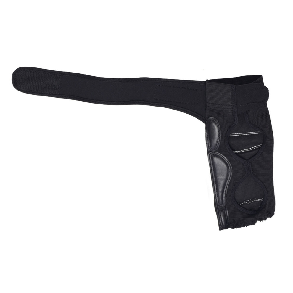 Karate Sparring Foot Guard M 34-35 Black White For Boxing Taekwondo Training 4661354938010