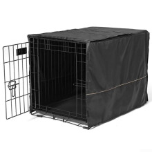 Pet Cage Cover With Enhanced Security Double Door Oxford Cloth Design For Peace Of Mind (XXL) Large Size Cage Cover