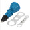 Electric Rivet Gun Drill Adapter Nut Riveting Tool Light Blue 5
