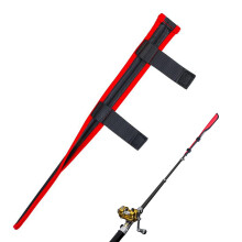 Fishing Pole Sleeve Adjustable Strap Pole Tip Guard Sleeve For Reservoir River Lake Pond Bank Beach Camping Backyard