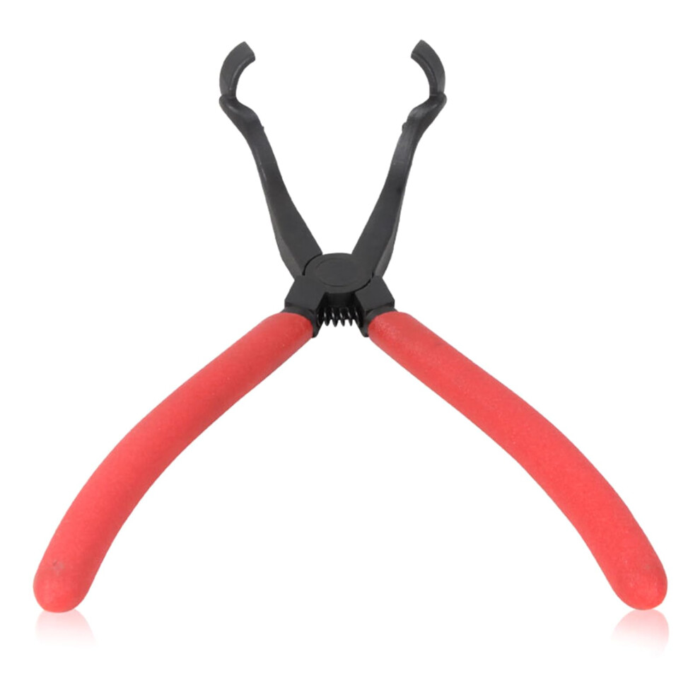 High Strength Drum Brake Hold Down Spring Pliers Curved Neck Auto Tool For Drum Brake Spring Install And Removal 9393856618514