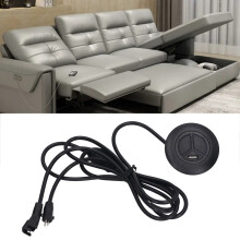 Durable ABS Electric Recliner Sofa Remote with USB Port 5V 2.4A Output