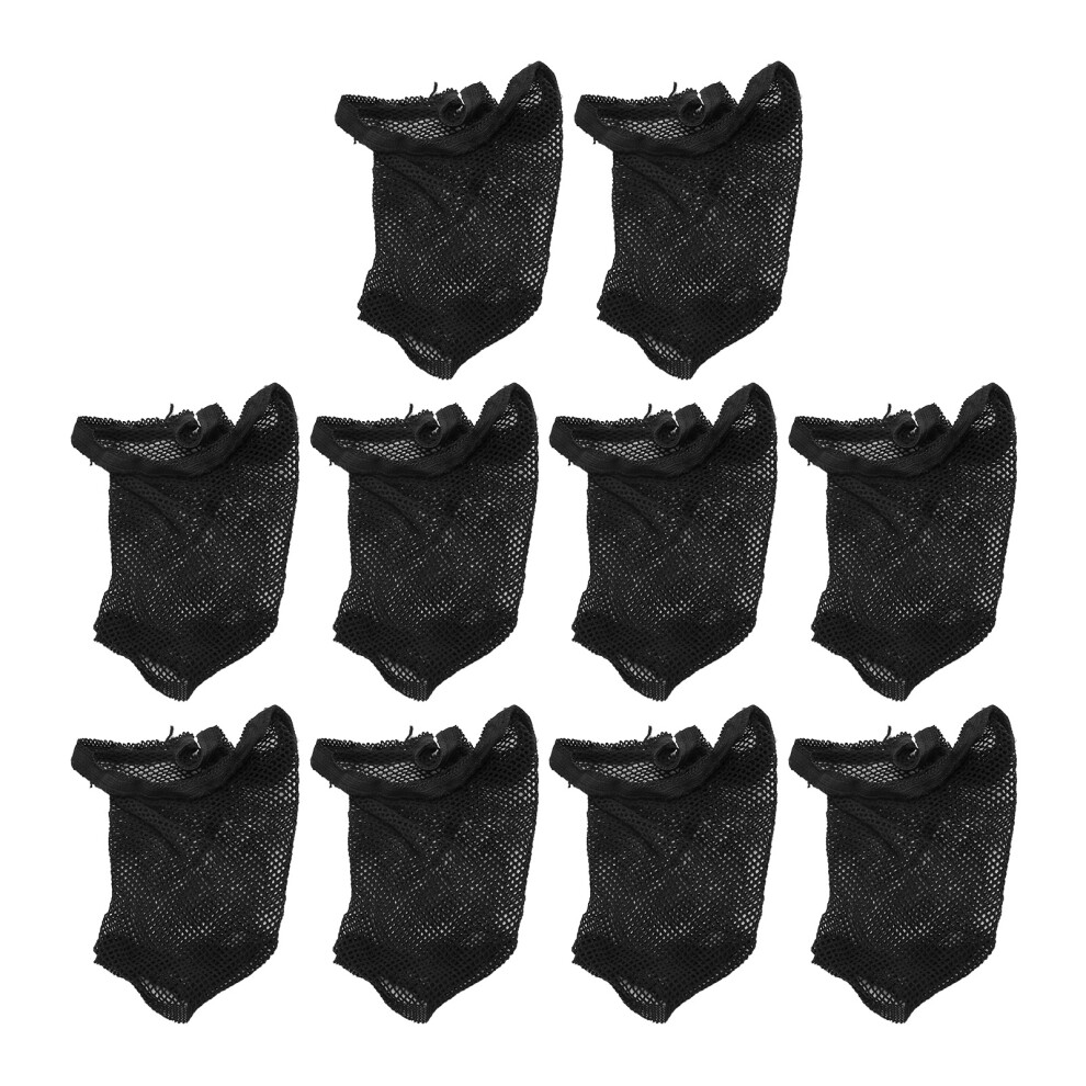 Unisex 10Pcs Stretchable Nylon Wig Mesh Caps For Women Soft Breathable Cosplay