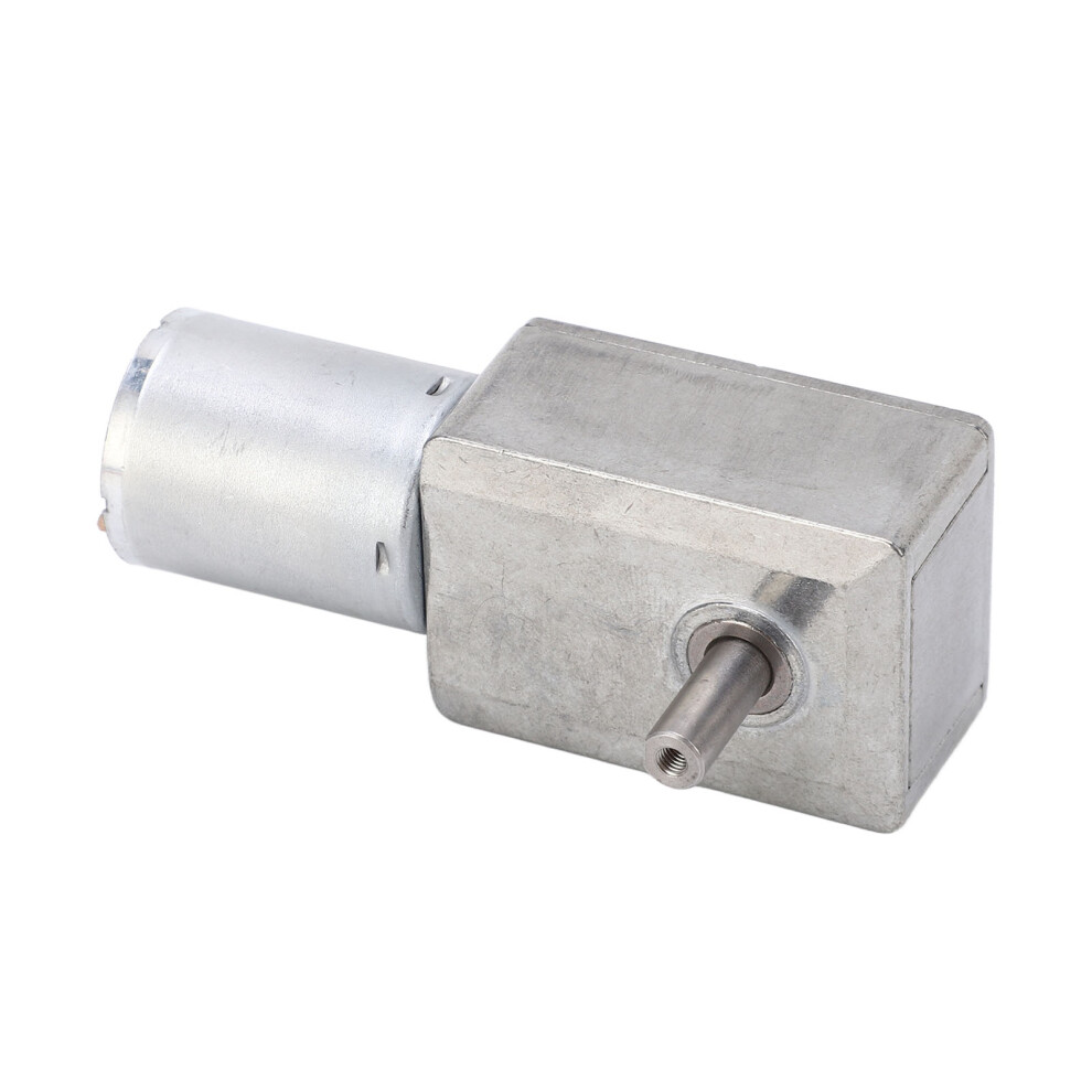 Dc Worm Gear Motor 4632 370 Aluminum Brass 24V 23Rpm For Fans, Toys 5061354955274