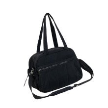 Gym Tote Bag Dry Wet Separation Multiuse Sports Bag Crossbody Bag Overnight Bag Black