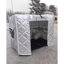 Dog Cage Kennel Cover Insulated Windproof Outdoor Privacy Fits 95x65x85 cm Crates 51x37x43 cm Dogs Cats Birds Rabbits