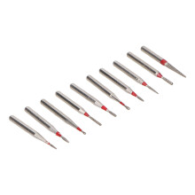 10pcs Stainless Steel Dental Burs for High Speed Tooth Polishing