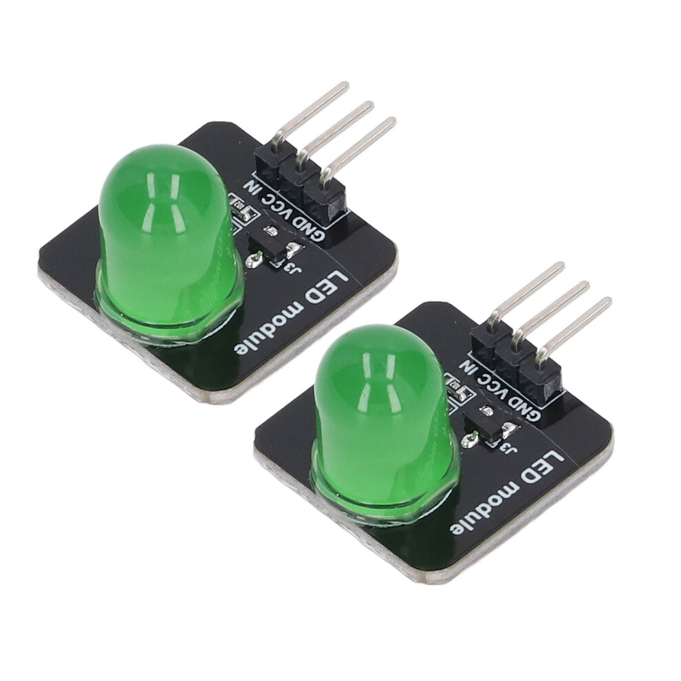 10Pcs Green Led Modules 20X20mm 3.3Vâ5V Decorative Light Boards 8261354978571