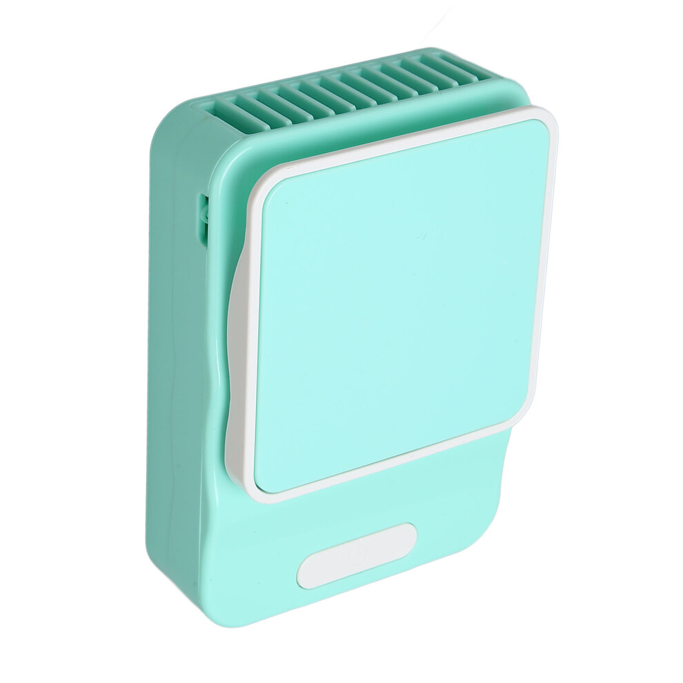 Necklace Fan 3-Speed USB Rechargeable, 2000mAh, Blue, Compact 117mm