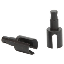 Stahl-RC-Differentialausgang für 1/10 Baja Rey, Schwarz, 26x11mm (2 Stück)