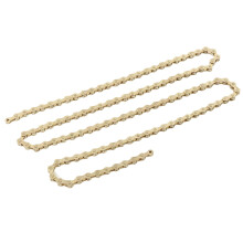 Manganese Steel 9 Speed Bike Chain for Road & Mountain Bike Gold 116 links