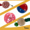 Ensemble de jouets pour chat, 6 pièces : balles, ressorts, pompons 6