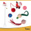 Ensemble de jouets pour chat, 6 pièces : balles, ressorts, pompons 4