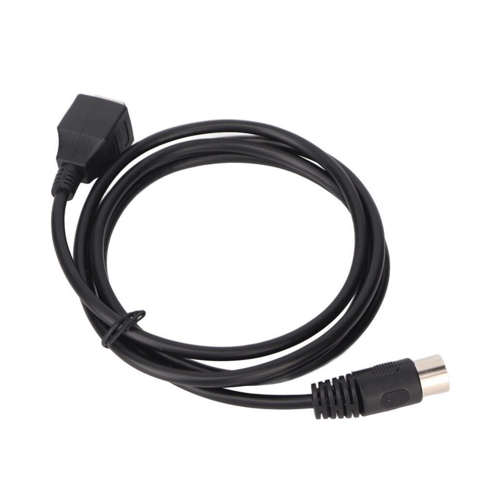Short 4.9Ft Din 5 Pin To Rj45 Ethernet Cable Male To Female Sound Data Cable 6921354993432