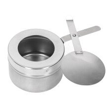 Stainless Steel Food Heating Stove with Handle & Cover Portable Wax Furnace