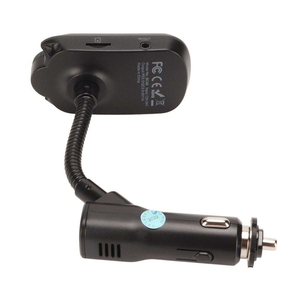 Wireless Bluetooth Fm Transmitter Car Charger 30W Pd Qc Adapter 8261355004323