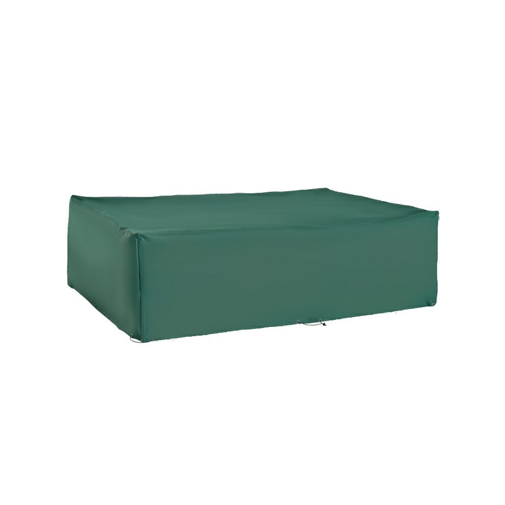 Rectangular Garden Furniture Cover Oxford Fabric Waterproof Windproof UV Protection for Rattan 222x155x67cm Green-image-OPC-PMFPWDK-NEW