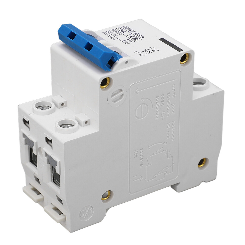 Dz47-B63 63A Dc 500V Mini Circuit Breaker, 4000A Breaking Capacity 4931355009843