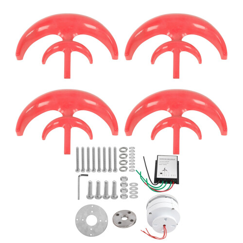 Windturbinen-Kit 4-Blatt-Laterne Vertikalachsen