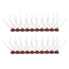 15ft Stainless Steel Bird Spikes SK430 - Pigeon Deterrent for Roof & More