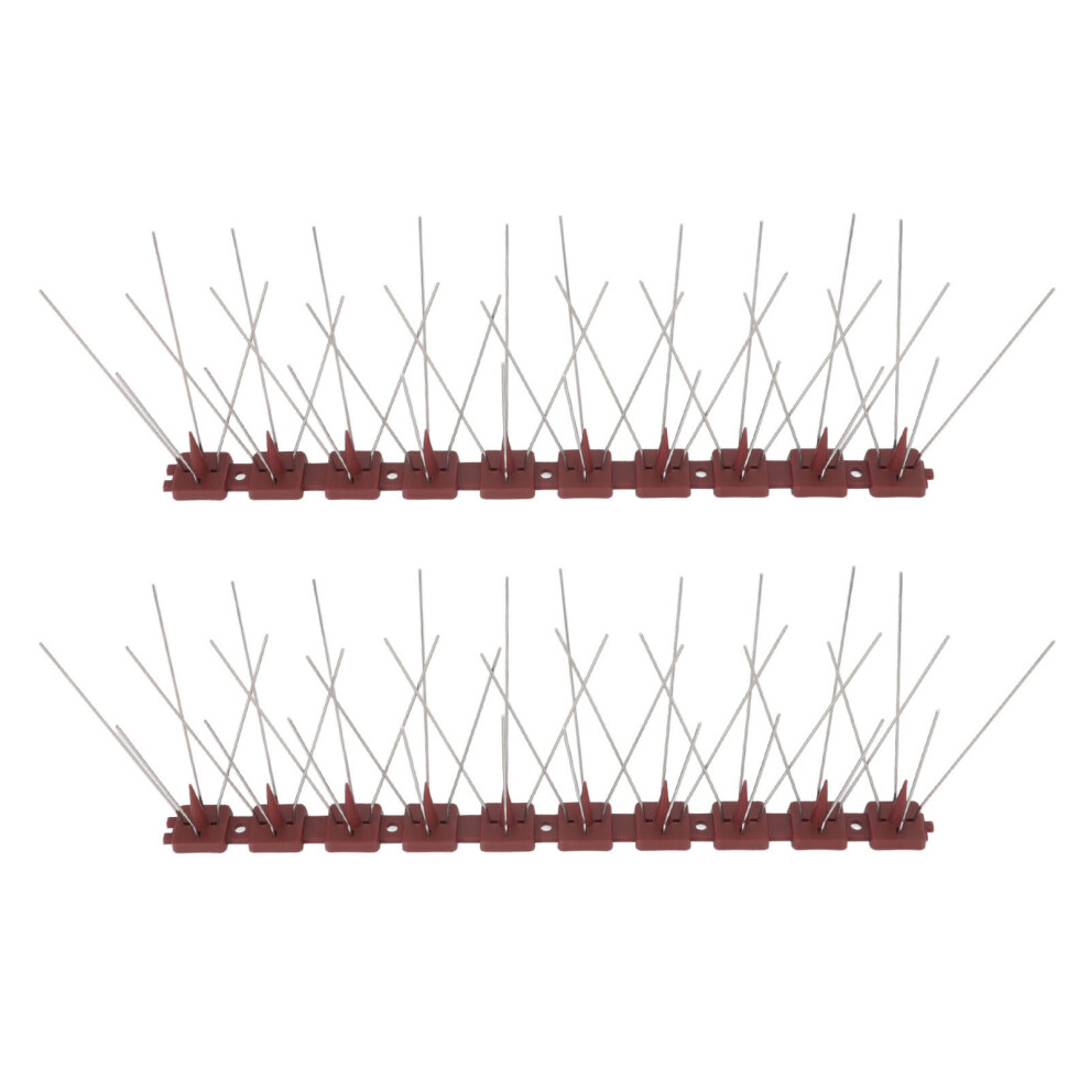 15Ft Stainless Steel Bird Spikes Sk430 - Pigeon Deterrent For Roof & More 4121355014538