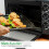 20L Portable Countertop Oven Electric Pizza Oven With Tray Grill Adjustable Temperature Timer Multi Function 2