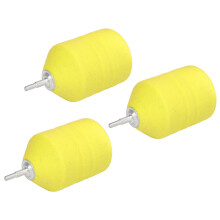 Archery Battle Tag Foam Arrows Set - 3PCS Yellow EVA & Aluminum Alloy