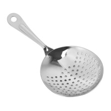 Bar Strainer 304 Stainless Steel Cocktail Strainer Sprung Fast Drain Bar Leach