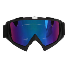 Outdoor-Skibrille Fahrrad Motorrad Staubschutzbrille Mattschwarz 199g