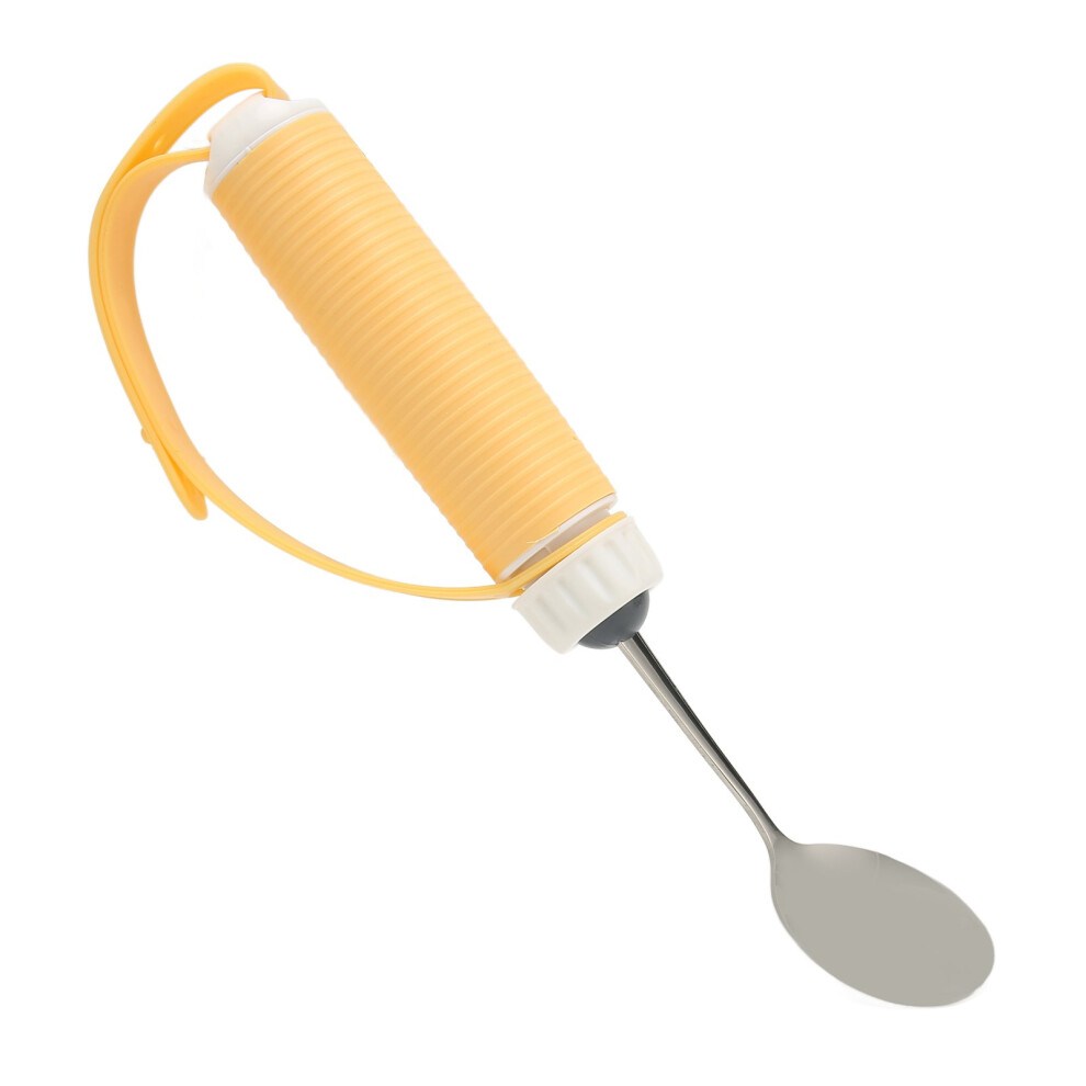 Stainless Steel Adaptive Spoon for Disabled Patients, Easy Grip