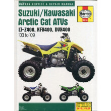 SuzukiKawasaki Arctic Cat ATVs 03 09 by Alan Ahlstrand Hardcover Book