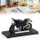 Pull Back Alloy Motorcycle Toy Model - Educational & Portable, Black 1