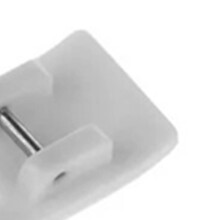 Universale weiße PTFE-Nähmaschinen-Einzel transportieren für Haushaltsnähmaschinen, 3,1x1,7x0,6 cm