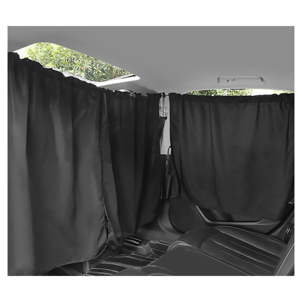 Car Divider Privacy Curtains For Hyundai Ix35 Lm Ix35 2010-2019 Visor Seat Partition Side Window Sunshade 3-Piece 9084446611236