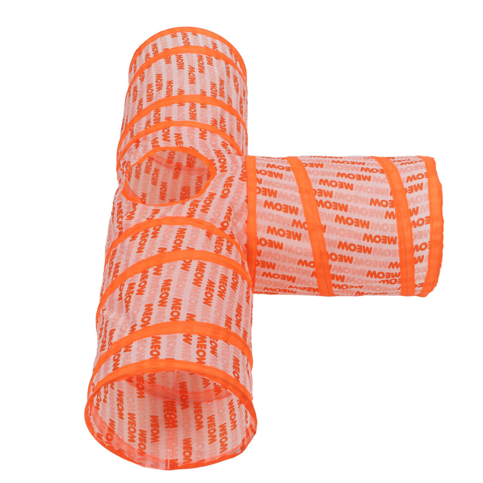 Thickened Collapsible 3-Way Cat Tunnel Tube, Tear-Resistant Polyester-image-OPC-PMFQ7V2-NEW